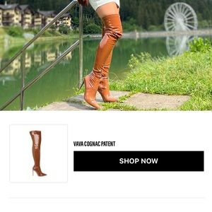 Steve Madden Vava Boots in Cognac